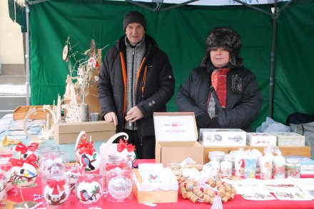 Twórcy ludowi ze Stowarzyszenia "Grupa Twórców Wiślanie"